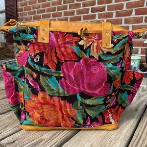 Little Guatemala huipil CDB festival bag